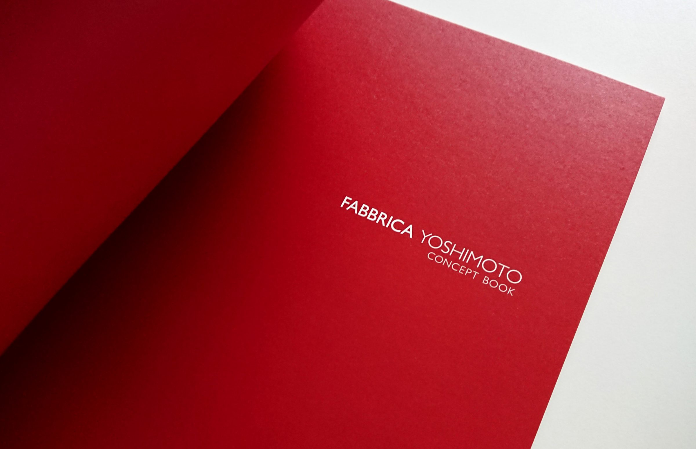 FABBRICA YOSHIMOTO コンセプトブック｜WORKS｜gridGraphic